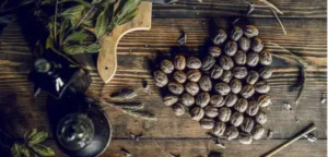 Nuts on a board