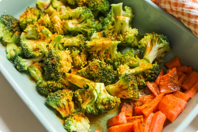 LowFODMAP Roasted Broccoli 