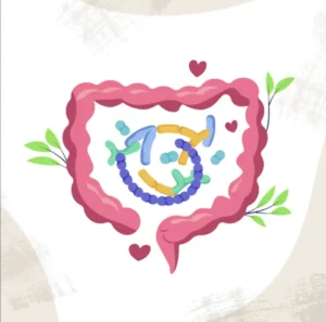 Animated picture of an individuals gut