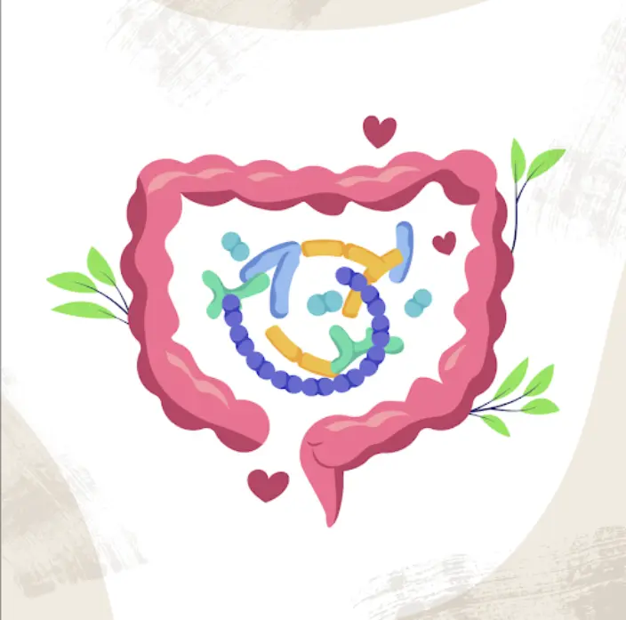 Animated picture of an individuals gut