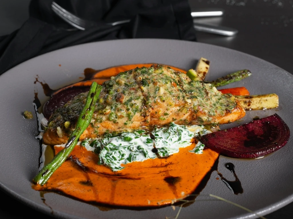 Fish Dinner on a Plate