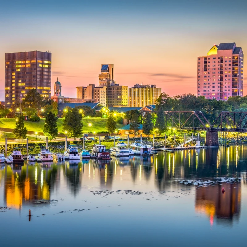 Augusta City in Georgia