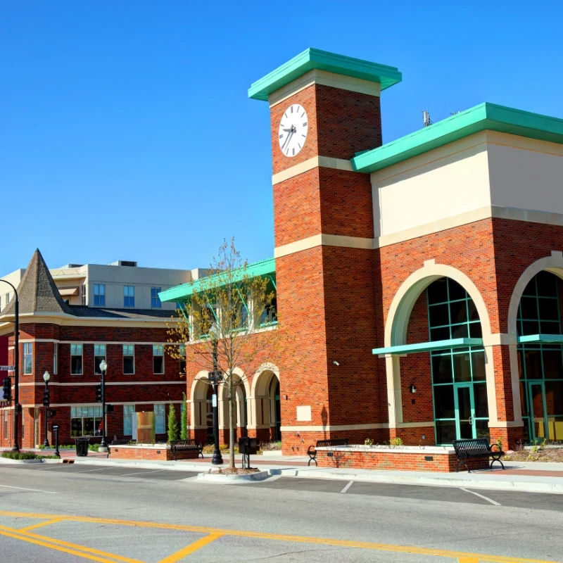 the AVB Bank building located at Broken Arrow, Oklahoma.