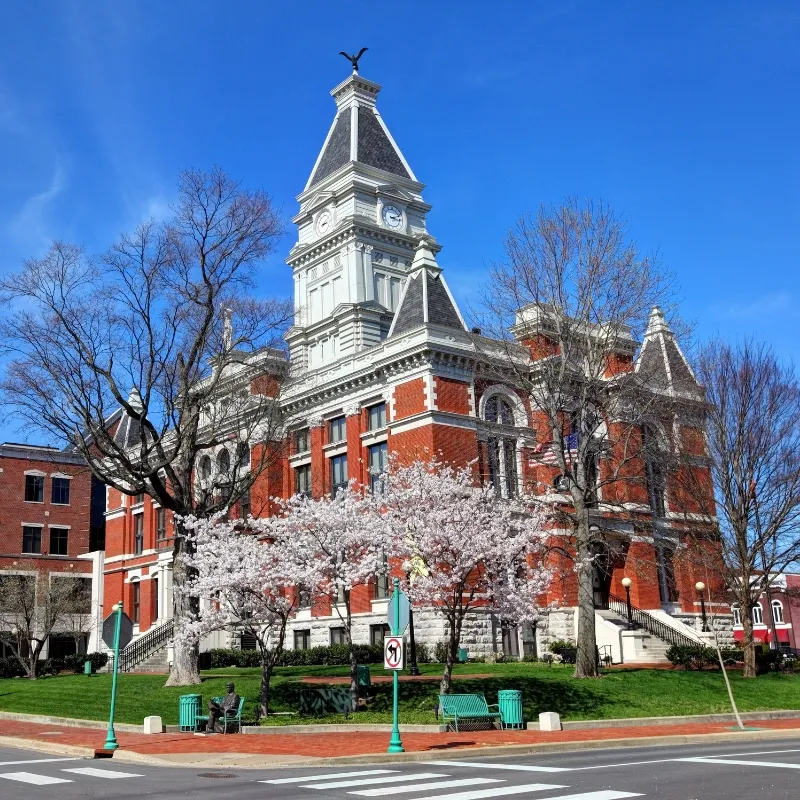 Montgomery County Courthouse in Clarksville, Tennessee