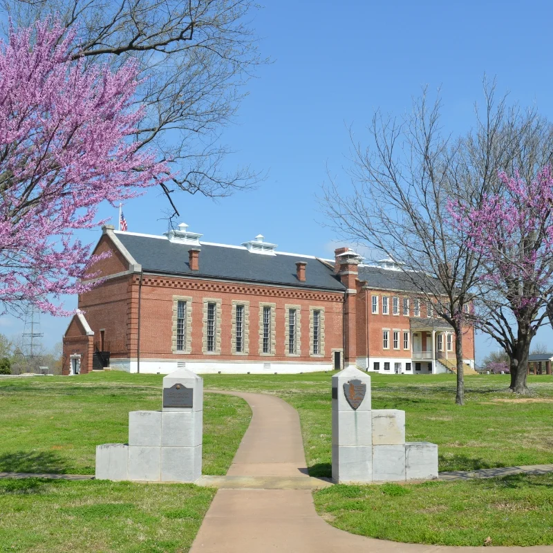 the Fort Smith National Historic Site in Fort Smith, Arkansas