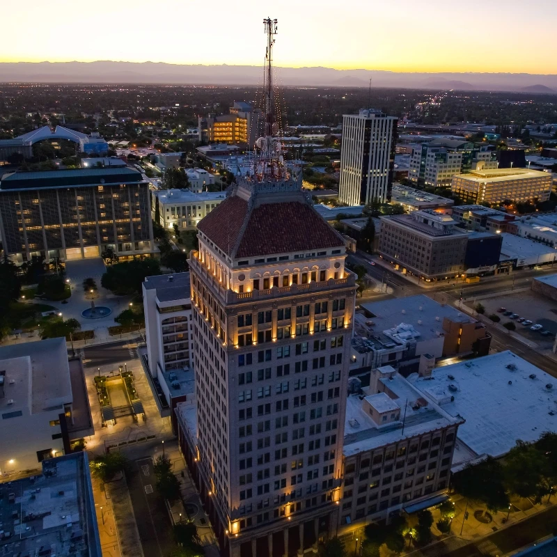 Fresno City in California