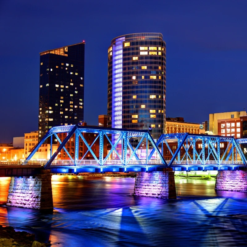 Grand Rapids City in Michigan