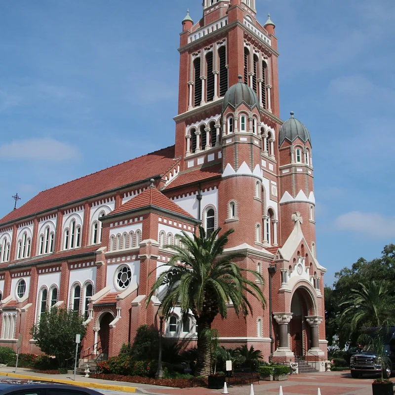 The Cathedral of St. John the Evangelist in Lafayette, Louisiana.