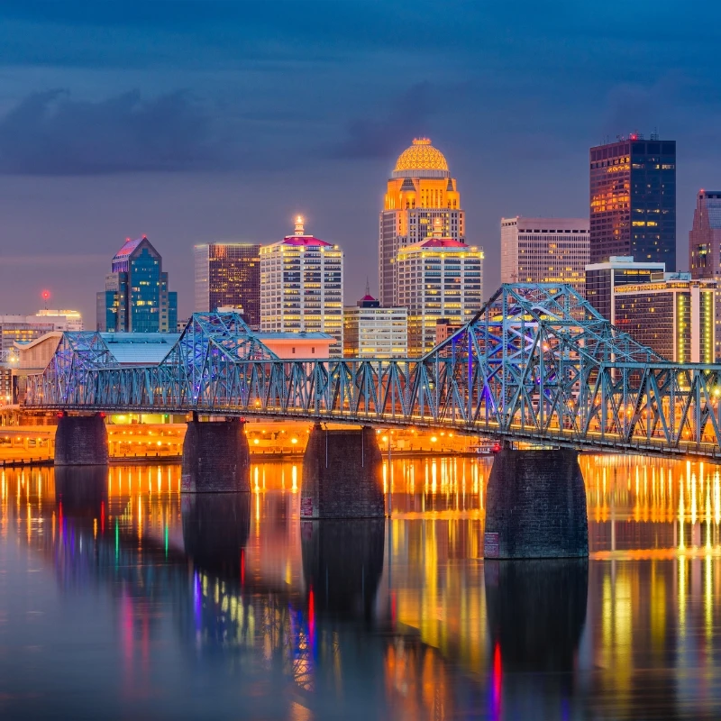 Louisville City in Kentucky