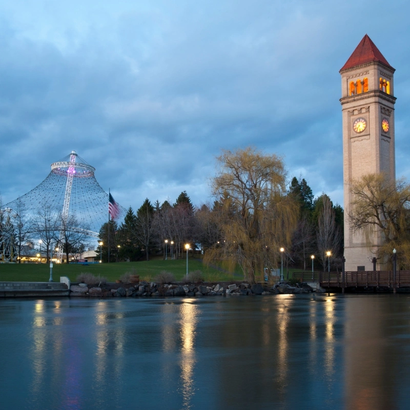 Spokane City in Washington State