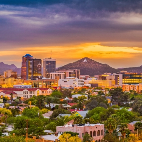 Tucson, Arizona, USA Skyline