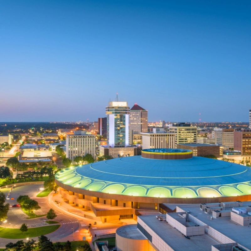 Wichita City in Kansas